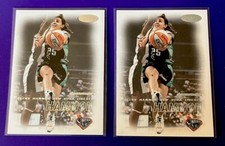 (2) 2000 Skybox Dominion WNBA ROOKIE CARDS Becky Hammon L.V.  Aces Coach #93