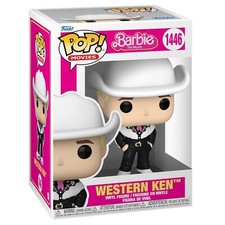 Funko Pop! Movies: Barbie - Western Ken Figure w/ Protector