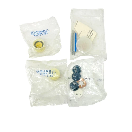 2 pcs Pushbutton White Head Cap, D-Sub Connector and Enclosure Accessory Kit