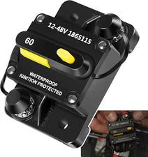 For Minn Kota 1865115 Circuit Breaker MKR-27 60 Amp Waterproof for All Minn Kota