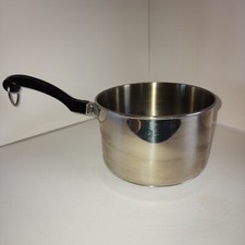 Sartén vintage Farberware 2 cuartos acero inoxidable 18/10 excelente estado