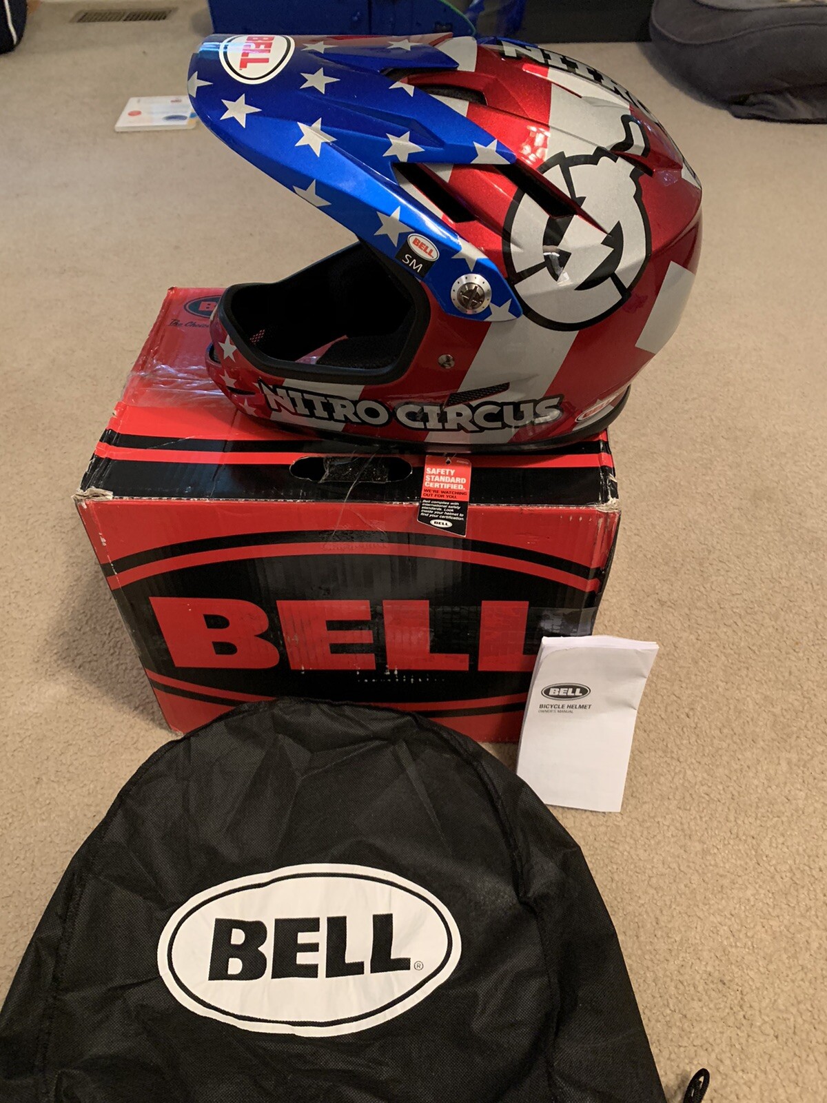 nitro circus full face helmet