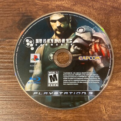 Bionic Commando Playstation Three PS3 - TESTED - Fast Shipping