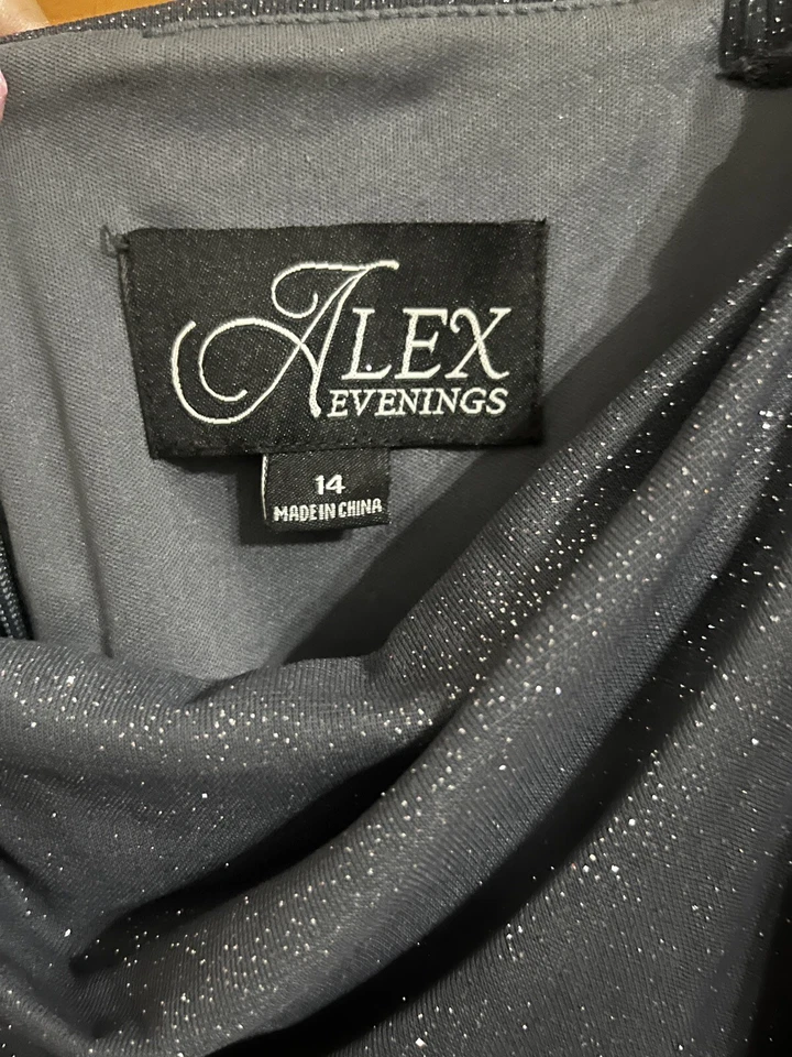 Платье Mother Of The Bride/Groom серое с блестками. - Изображение 3 из 4