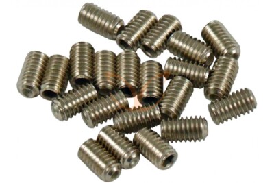 22er Pack CarbonCycles eXotic Ersatzpedal Schraubstifte, Inbusschlüsselkopf, M4