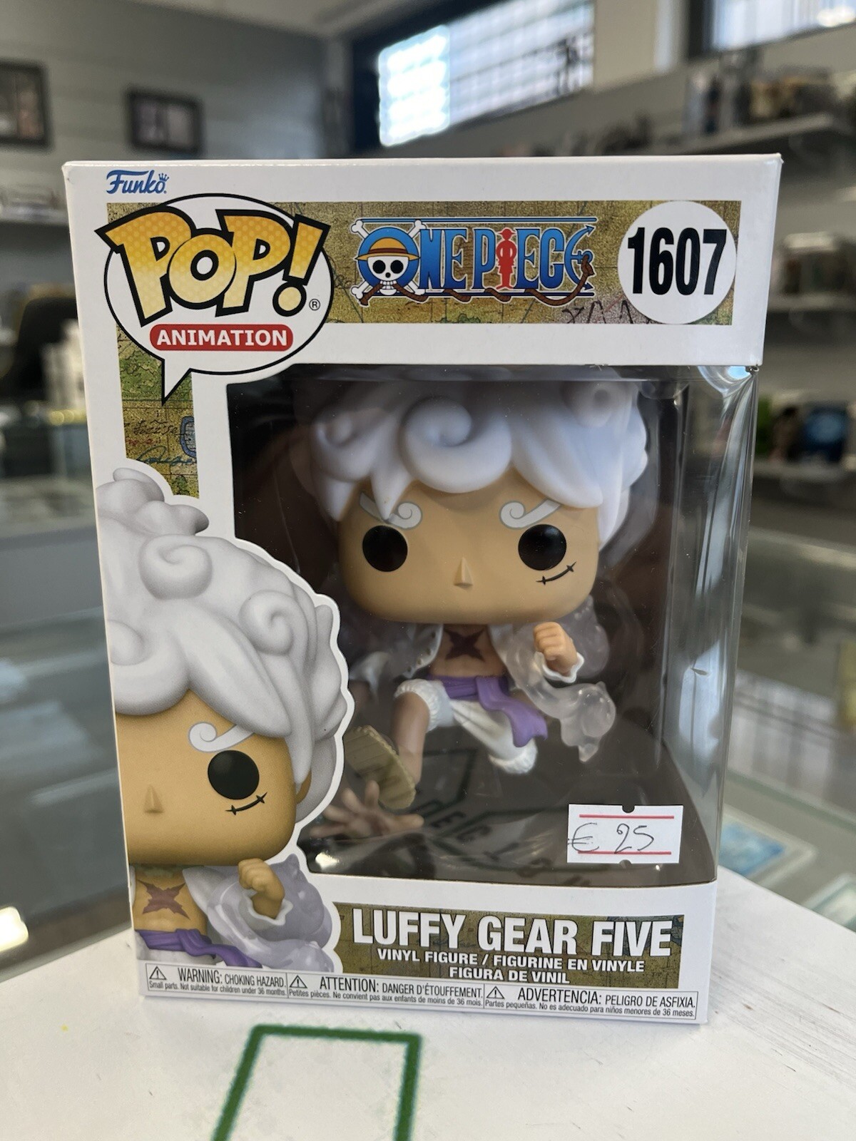 Funko Pop One Piece Luffy Gear 5 1607 Pop Figure