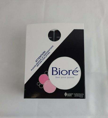 Biore strisce pori pulizia profonda carbone.(LOTTO DI 4 SCATOLE)(24 NASI TOTALI) - Foto 5 di 7