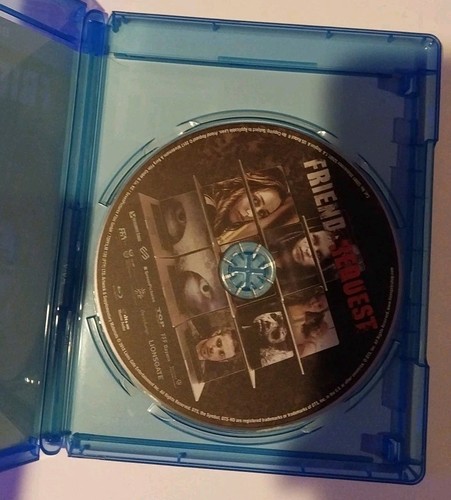 Friend Request (BLURAY) No Digital Code Teen Thriller Horror Drama - Picture 4 of 4