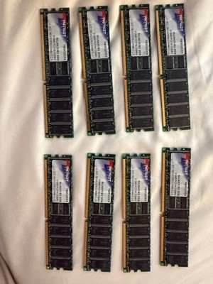Patriot DDR SDRAM 184-Pin DIMM Desktop Memory Module DDR1 RAM - Good
