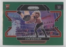 2022 Panini Prizm WWE Green Prizm Von Wagner #4 0c3