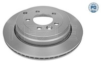 2X Bremsscheibe MEYLE-PD: Advanced Performance And Design. Meyle 53-15 523 0011/