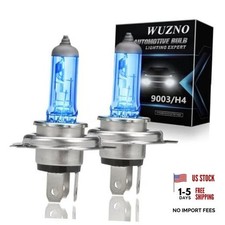 9003/H4 Halogen Headlight Bulb, White Light 12V 60/55w 64193 H4/9003 2pack