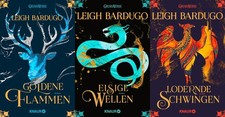 Leigh Bardugo Die Legenden der Grisha Band 1-3 plus 1 exklusives Postkartenset