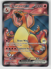 Charizard ex 183/165 Ultra Rare 151 Pokemon NM