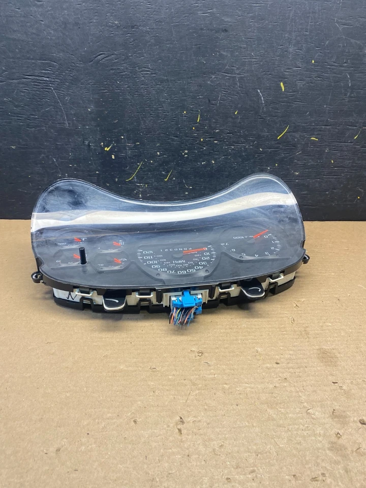 Oldsmobile Bravada 2003 velocímetro medidor de racimo fabricante de equipos originales s6457 DG Foto 4 de 4