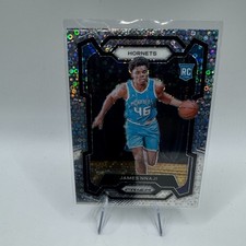 2023-24 Panini Fast Break Silver Prizm James Nnaji #159 RC Rookie Baylor