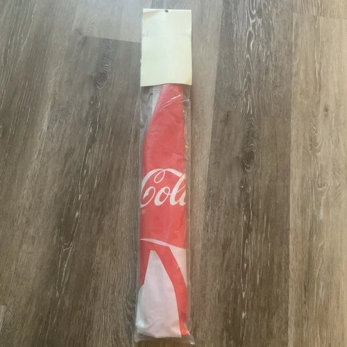 Coca-Cola KITE Plastic Vtg included tail Sealed Display Toy Rare Model