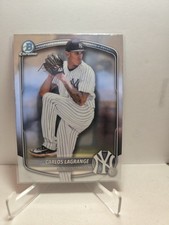 2025 Bowman Draft - Chrome Carlos Lagrange #BDC-132 (RC) New York Yankees - 4d