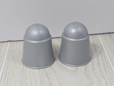 Step 2 Pretend Play Kitchen Replacement Salt Pepper Shakers Set Silver Gray