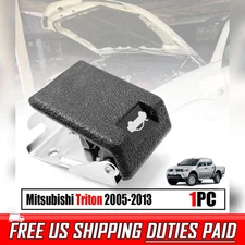 LEVER HOOD LATCH HANDLE RELEASE BLACK FOR MITSUBISHI TRITON L200 KA KB 2005-2014