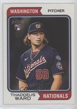 2023 Topps Heritage High Number Thad Ward Thaddeus Ward #576 11b4