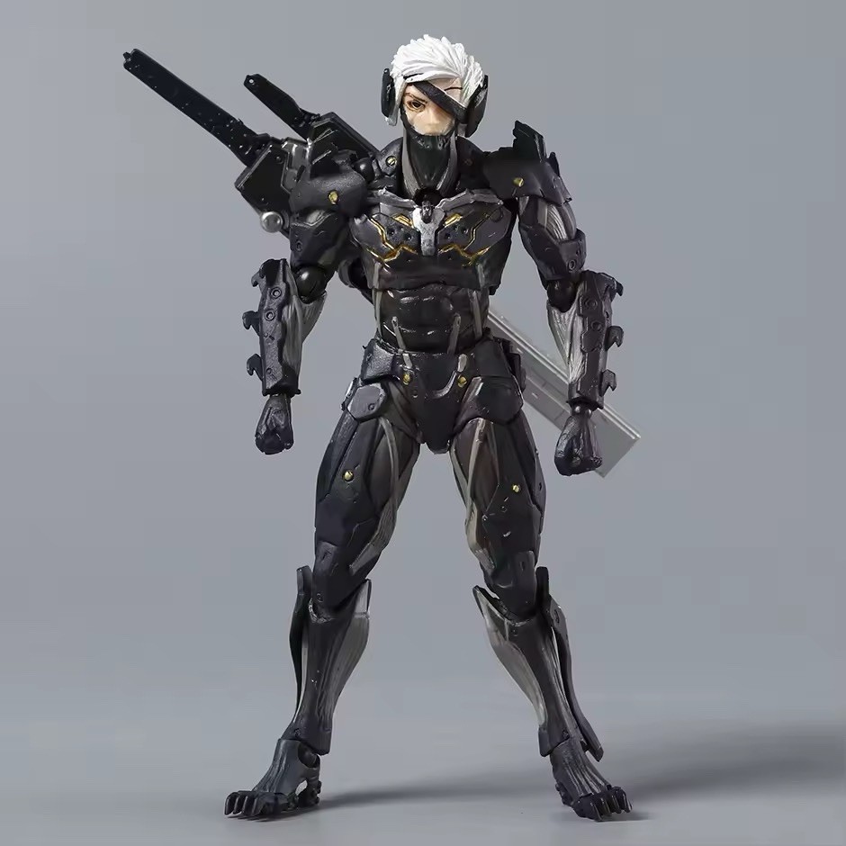 Figurine Raiden Metal Gear Solid pour décoration de bureau et setup gaming - 2