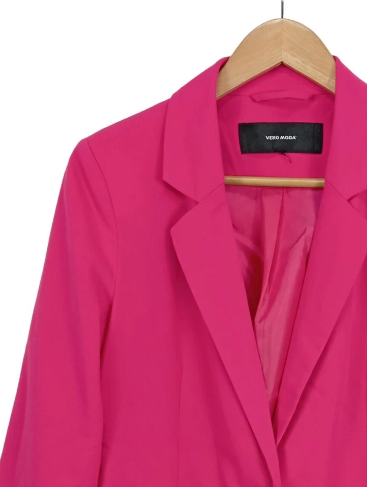 VERO MODA Blazer clásico Mujeres Blazer Talla EU 40 rosa estilo «business» - Imagen 3 de 4