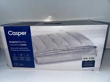 Casper Weighted Blanket 50x70, Gray color Blanket 10 LB, new in box