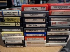Lot Of 26 Untested 8 Track Tapes
