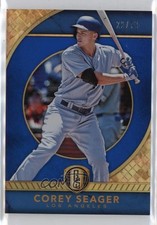 2017 Panini Chronicles Gold Standard Blue 22/79 Corey Seager #14 sy5