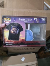 Funko Attack On Titan POP Eren With Marks Vinyl Figure And Large Tee Shirt