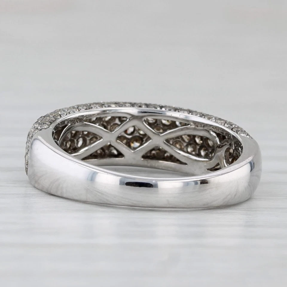 Anillo Le Vian Argyle Champagne 1.03ctw Diamantes Oro Blanco 14k Talla 7 Novia Foto 4 de 4