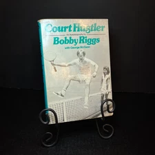 Court Hustler - Bobby Riggs - Signed - 1973