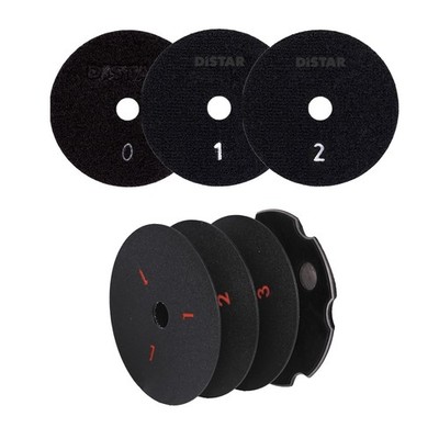 Click-Lock PRO Set 100 mm + 3× Diamant-Polierpads CoolPAD #0 #1 #2