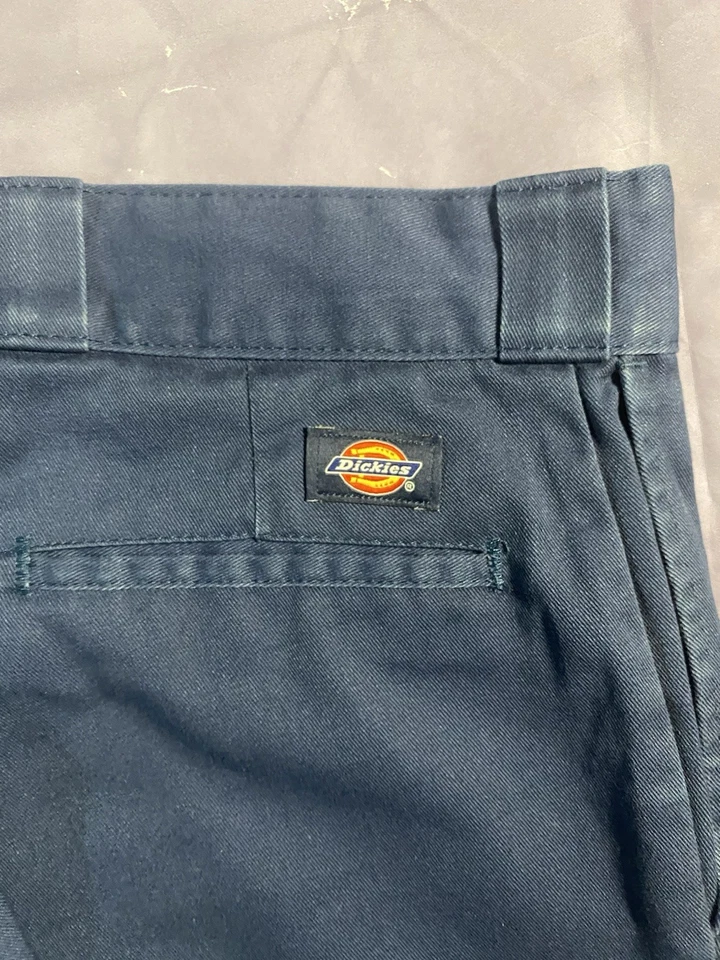 Dickies 874 Navy Twill Work Trousers Regular Fit Straight Leg 32x32, photo 3 of 5