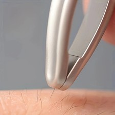 2/3/6pcs Premium Round Head Tweezers for Eyebrow  Facial Hair Removal Seamless