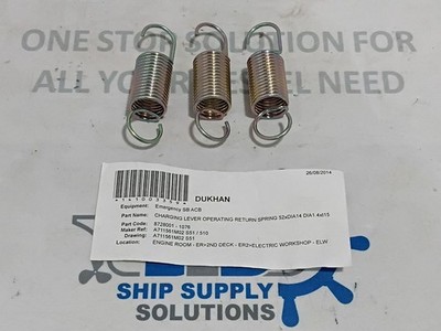 Terasaki 8728001-1076 Charging Lever Operating Return Spring For SB ACB