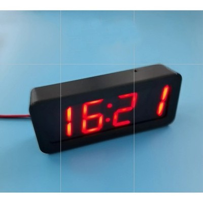 USB 5V 12V AUTO Uhr GPS Beidou Timing 12/24 Stunden Elektronische Uhr LED Digital