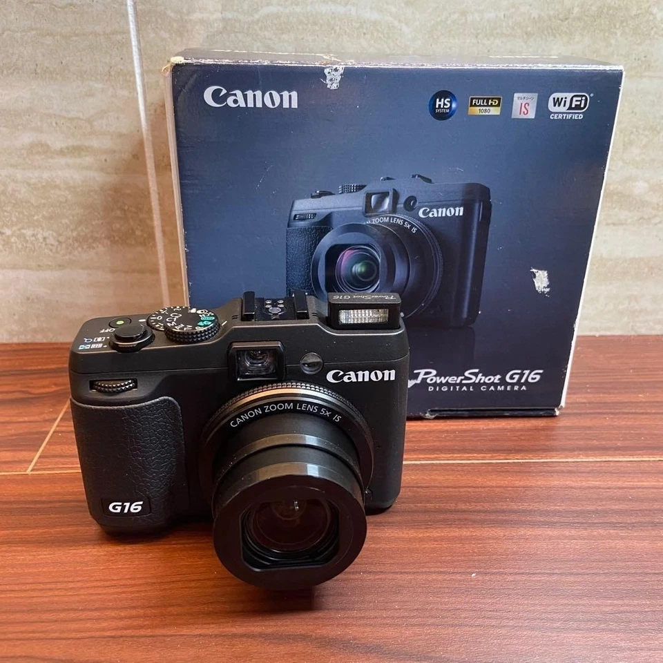 Canon PowerShot G16 Digitalkamera 4877 aus Japan