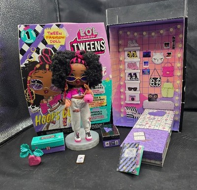 L.O.L. Überraschung! O.M.G. Tweens S1 - Hoops Cutie - mit geöffneter Box & Zubehör.