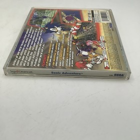 Sonic Adventure (Sega Dreamcast, 1999) 2 Disc Not For Resale, Complete In Box