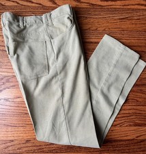 Vintage 60's LEVI'S Sta Prest Mod-style Pants Tan Hopsack