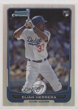 2012 Bowman Draft Chrome Refractor 35/300 Elian Herrera #51 0a6