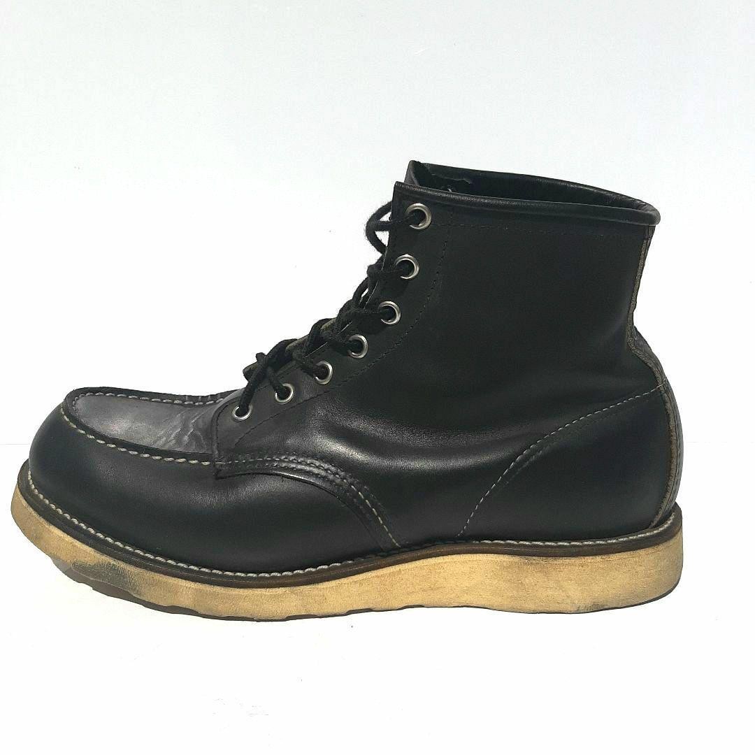 Redwing 8179 Leather Boots US 9E 27cm Black 90s Vintage, Out