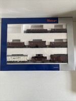 Roco 67127 GüTerzugset DR H0 Wagenset GüTerwagen 8-Teilig OVP