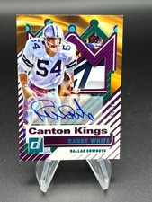 Randy White 2025 Donruss Canton Kings Patch Auto #/10 Dallas Cowboys