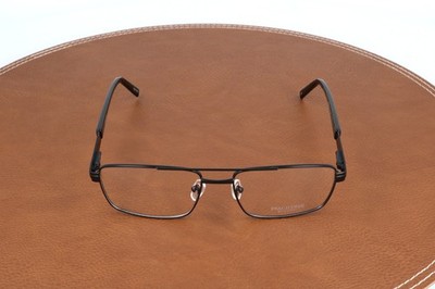 Capri Peachtree PT110 Black Rectangle Eyeglasses Frames 56-18-145