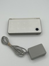 Nintendo DSI XL Console US White Reshell Tested W/ Charger Screen Bubbles 
