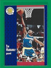 1991-92 Fleer - Tim Hardaway #65 Golden State Warriors 