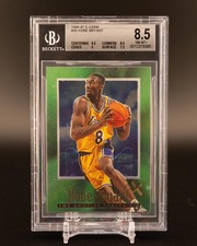 KOBE BRYANT BGS 8.5 1996 SKYBOX E-X2000 #30 ROOKIE CARD RC LAKERS MINT EX2000. rookie card picture